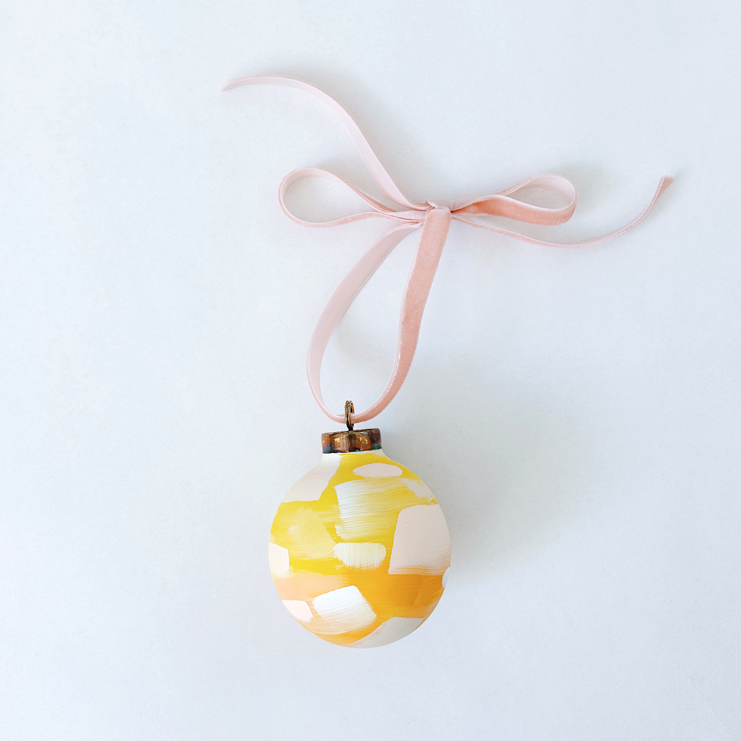 Aria Hand-Painted Ornament