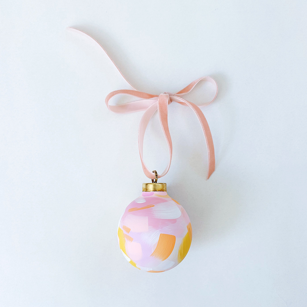 Sloane Hand-Painted Ornament